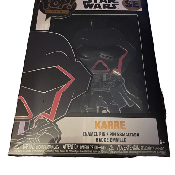 BNIB Funko Pop Pin- Star Wars SE Karre Enamel Pin - Picture 2 of 6